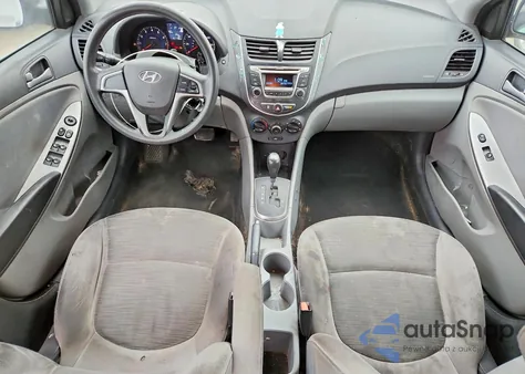 2016 Hyundai Accent Se z USA, uszkodzony, nr VIN KMHCT5AE1GU291778